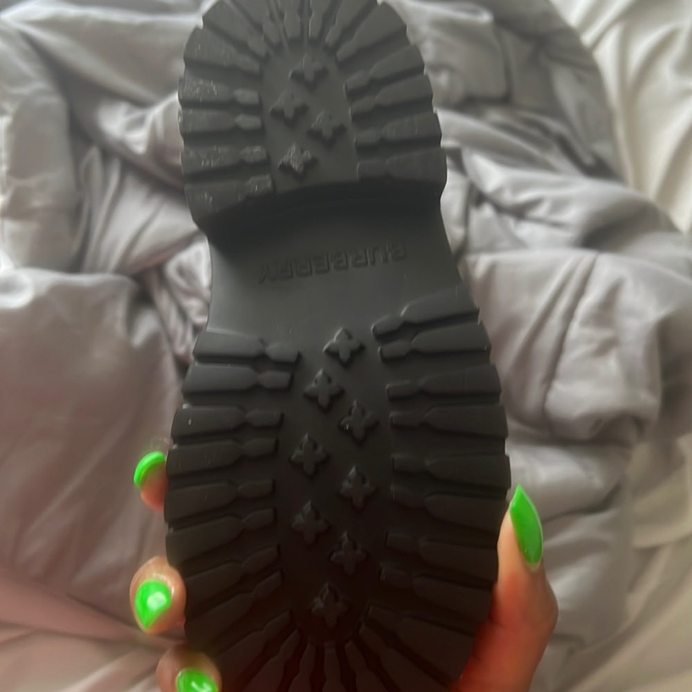Authentic little girls Burberry boots